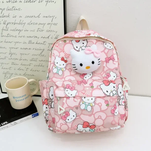 Kindergarten Kuromi Backpack Snoopy Girls School Bags/ Kawai Cartoon Kids Satchel School Stationery Gifts
