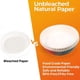 thumbnail image 4 of Forros de papel desechables: hojas de pergamino a prueba de aceite, forro redondo para cuencos y cestas, 4 of 6
