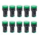 thumbnail image 2 of Luz Piloto Led Verde 22mm 220v Pack 10 Unidades, 2 of 5
