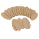 thumbnail image 2 of piezas de madera natural - discos de madera inacabados disco 80 x 40 mm - 20 piezas, 2 of 5