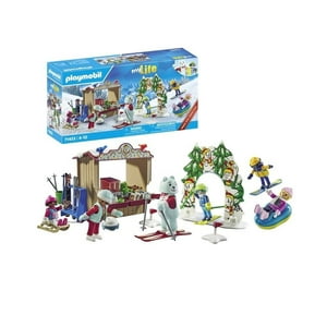 Set De Juego Playmobil My Life Deportes De Invierno 100 Piezas