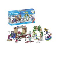 Set De Juego Playmobil My Life Deportes De Invierno 100 Piezas