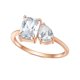 thumbnail image 1 of Anillos de Compromiso Moissanite Brillantes para Mujer 2.8 Quilates Color D VVS1 Plata de Ley S925 Diamante Creado en Laboratorio Anillos Aniversario Boda Anillo de Promesa, 1 of 6