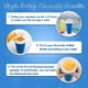 thumbnail image 4 of Slushie Maker Cup Honbuty Magic Quick Frozen Smoothies Blue, 4 of 8