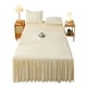 thumbnail image 2 of Faldon De Cama Sin Funda King Beige, 2 of 3