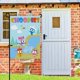 thumbnail image 2 of Aventura con los Choopies-bandera de jardín temática. Regalo perfecto para fans, amigos y familiares, ideal para actividades al aire libre y decoración de fiestas.28CM*45CM, 2 of 5