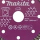 thumbnail image 2 of Disco Diamantado Makita D-51057 110mmx20mm (porcelanato) Color Morado, 2 of 3