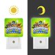 thumbnail image 3 of Skylanders: Swap Force Luz nocturna LED con sensor de anochecer a amanecer para dormitorio, baño, pasillo, escaleras - Lámpara LED nocturna de enchufe, 0.5W - 1 pieza, 3 of 6