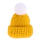 thumbnail image 3 of 1/12 Escala Casa De Mu?ecas Escena En Miniatura Beanie Hat Skate Cap Decoración Amarillo, 3 of 3