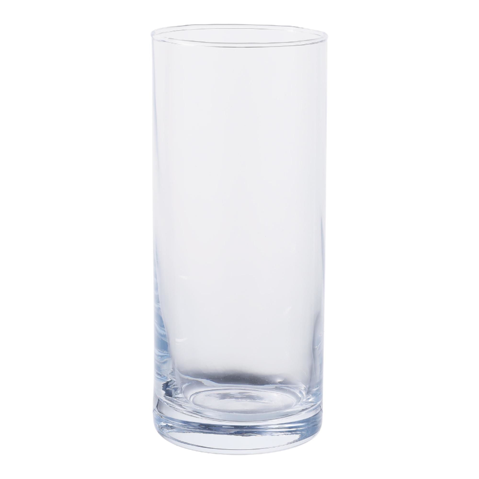 Mainstays - Vaso Cilindro Alto 400ml 6 Piezas Th24-5006 Vidrio Transparente