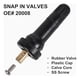 thumbnail image 4 of 4 Válvulas Sensor Presión De Goma Para Buick Neumático Tpms, 4 of 5