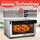 thumbnail image 3 of Horno Tostador Digital con Freidora de Aire Gourmia para 4 Rebanadas, Acero Inoxidable, 3 of 9