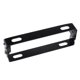 thumbnail image 2 of soporte de montaje de titular de la placa de la motocicleta de aluminio ajustable negro, 2 of 5