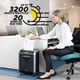 thumbnail image 2 of Trituradora de papel Fellowes Powershred 79Ci, 16 hojas, corte transversal, 2 of 8