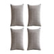 thumbnail image 1 of Set De 4 Fundas De Cojin Terciopelo Grid 45x45 Gris, 1 of 4
