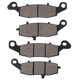 thumbnail image 1 of Pastillas de freno SOLLON Semimetálicas para Kawasaki VN900 VN1500 VN1600 VN1700, 1 of 8