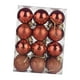 thumbnail image 3 of Bolas De Navidad Decoración Marrón 24 Piezas, 3 of 3