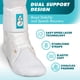 thumbnail image 4 of Férula de Tobillo Med Spec ASO Speed Lacer Talla XS Blanca, 4 of 8
