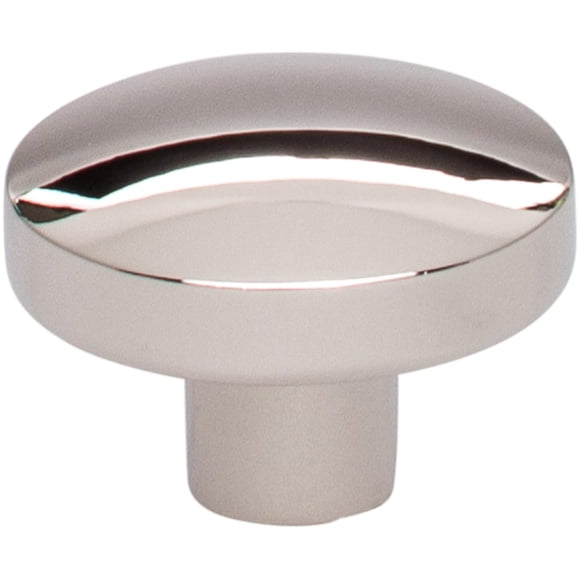 Perilla para gabinete Top Knobs TK910PN ovalada níquel pulido