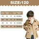 thumbnail image 2 of Abrigos clásicos de vestir para niños, chaquetas tipo gabardina con botones de otoño para niños, 2 of 5