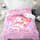 thumbnail image 1 of v2254 Bed Sheets Print Bedding Sets Comforter Cover Bed Cover Duvet Cover Pillow Case - Pieces Sets Teenagers Children's Gifts 3-Piece Bedding Set (1 Duvet Cover + 2 Pillow Shams) Bed Sheets ju2254, 1 of 5