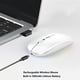 thumbnail image 3 of Mouse inalámbrico Bluetooth recargable WREANU para laptop, 3 of 8