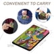 thumbnail image 4 of Taz-Mania Porta Pasaporte y Cartera de Viaje Premium de Cuero PU, Funda de Pasaporte Bloqueo RFID con Ranuras para Tarjetas de Crédito, Estuche para Libro de Pasaporte para Familia 10cm × 15cm, 4 of 6