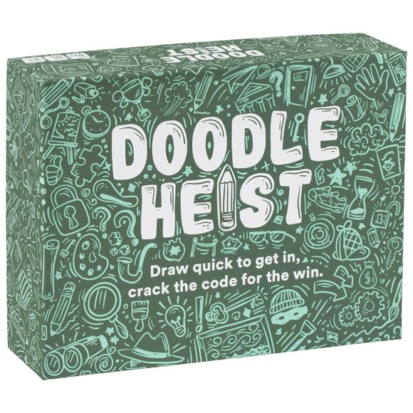 Juego DOODLE HEIST Drawing Deduction Fiesta familiar para niños mayores de 10 años