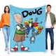 thumbnail image 1 of Doug anti-pilling, suave, ligera, esponjosa y acogedora de lujo para hogar y cocina – Perfecta para niños y adultos,100X80cm, 1 of 6