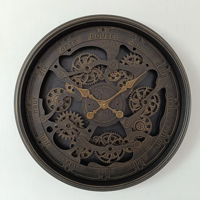 Genérico - Reloj De Pared 46.3X37.7X39.6 Cm, Elemental, Café