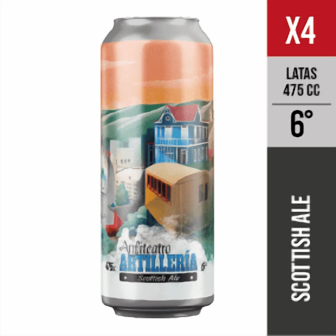 Anfiteatro - Pack X04 Artillería, 6° (Scottish Ale) -