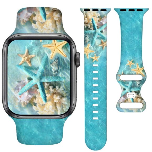 Pulseras de reloj YAGEDOVIU Holiday compatibles con silicona de 38 mm a 42 mm
