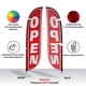 thumbnail image 2 of Banner De Pluma Para Gran Apertura 3 7 M De Alto Rojo, 2 of 3