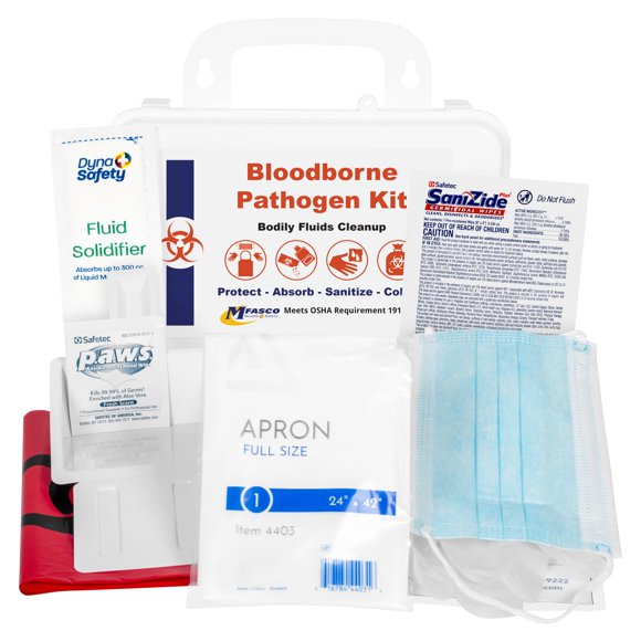 Kit de Derrames MFASCO para Patógenos Sanguíneos Montable en Pared