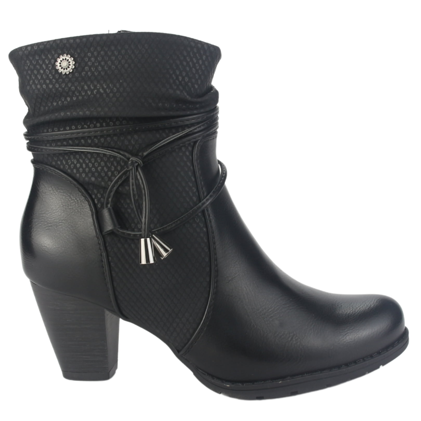 Botin Chalada Mujer Ceta-20 Negro Casual