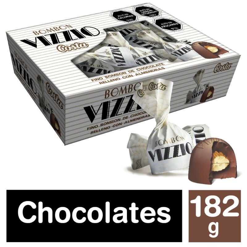 Chocolate Bombon Vizzio 182 g Costa