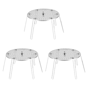 Magideal - 3 Piezas De Cubiertas Antiobstrucciones Para Tuberías De Alcantarillado Para Baño Y Cocina, Evitan Bloqueos, Resistente, Fácil Instalación, Colador De 19 Cm X 10 Cm