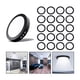 thumbnail image 1 of 20 Foco Plafon Sobrepuesto Redondo 18w Luz Fria Borde Negro, 1 of 3