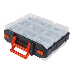 Organizador Plastico Doble Tipo Maleta Tactix 320602