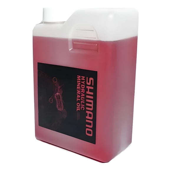 Aceite Mineral 1 Litro Shimano Liquido Frenos Hidráulicos - Rojo