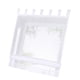 thumbnail image 1 of Sheer Voile Roman Blinds Curtains para dormitorio Cocina Balcón Blanco-140 × 155cm, 1 of 5