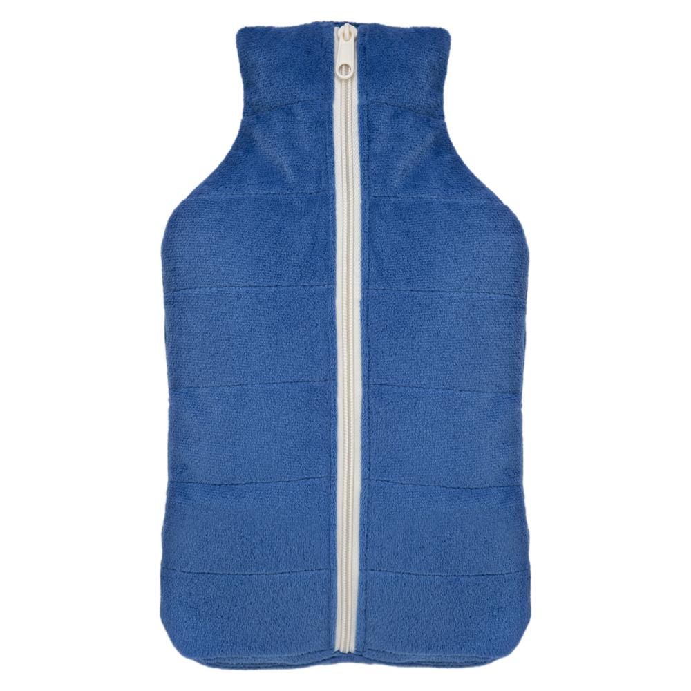 Guatero Thermicachile 2 Lt Parka Azul Cierre Blanco