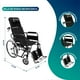 thumbnail image 2 of Silla De Ruedas Neurológica Premium Negra, 2 of 4