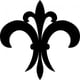 thumbnail image 1 of Decomural Fleur De Lis Tile French Flower WS-18063, 1 of 2