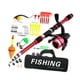 thumbnail image 5 of Ca?a De Pescar Para Ni?os, Accesorios De Pesca, Ca?a De Pescar Telescópica De Viaje Y Carrete Rojo, 5 of 5