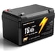 thumbnail image 1 of Batería LiFePO4 GOLDENMATE 12V 16Ah IP67 BMS Recargable, 1 of 3