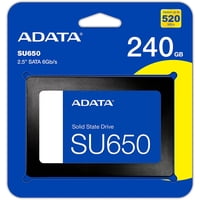 Ssd Adata Ultimate Su650 240Gb 3D Nand 2.5"" Sata