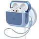 thumbnail image 1 of Funda para AirPods 4 ESR Orbit Hybrid con protección contra caídas, color azul, 1 of 9