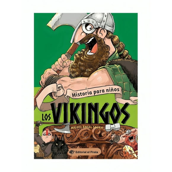 Libro Los Vikingos Historias Para Niños miguel Angel Saur