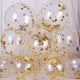 thumbnail image 1 of suxuMhao Globos con Brillo de 12 Inch 100Pzas Globos de Látex Transparente para Decoración de Boda, Fiesta de Cumpleaños, Fiesta para Exteriores, Globos Redondos Inflables para Kit de Arco y, 1 of 4